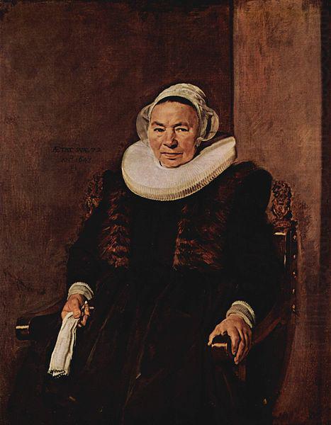 Portrait of an unknown woman, Frans Hals